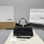 자크뮈스 발레리 스몰 백 블랙 골드 23×16×7