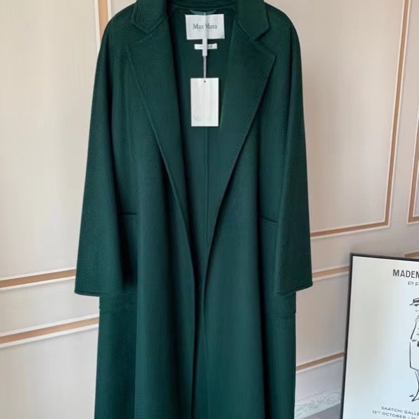 막스마라 루드밀라 아이콘 코트 그린