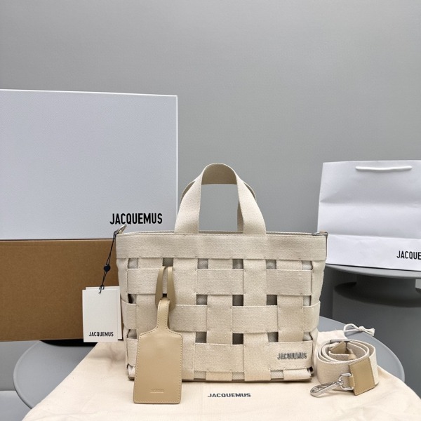  자크뮈스 르 소우 그로그랭 유틸리티 버킷백 29*14*24cm
