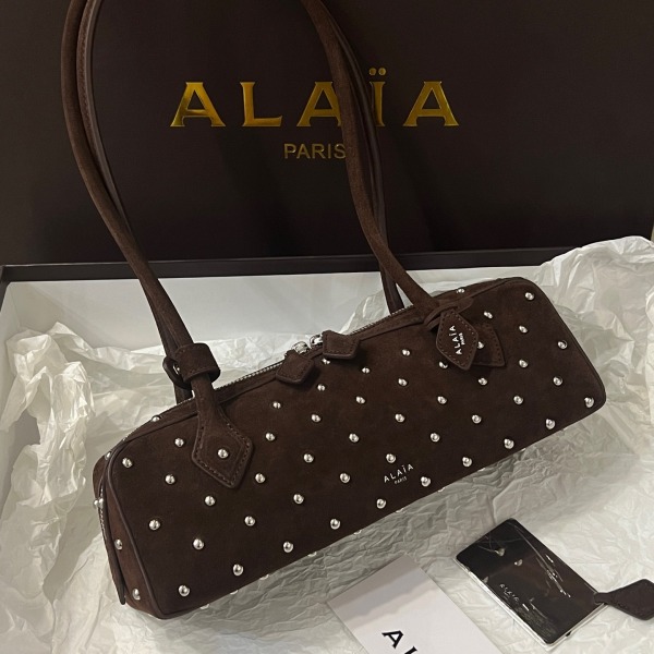 알라이아 르 테켈 숄더 백 33*11*10cm
